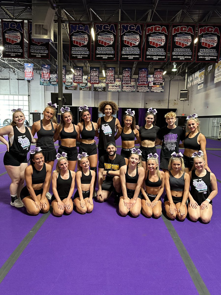BaileyHagearty's tweet photo. another great year with Coach Greg! thank you so much and we can’t wait to compete this routine!! #notorious #gauknow https://t.co/ArC6UJEetr
