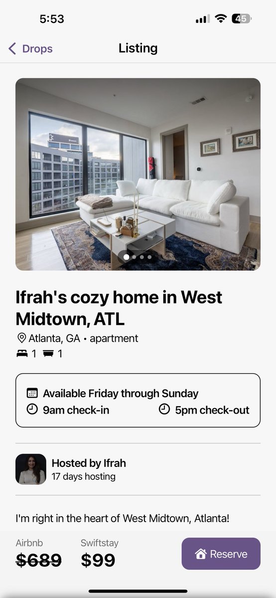 ifrah khan (@ifyy_khan) on Twitter photo First <a href="/tryswiftstay/">tryswiftstay</a> sunday drop is live today 🚀 I’m listing my home every single weekend. We have NINE homes listed this first weekend for july 19-21. NINE HOMES.  No more sunday scaries. First <a href="/tryswiftstay/">tryswiftstay</a> sunday drop is live today 🚀 I’m listing my home every single weekend. We have NINE homes listed this first weekend for july 19-21. NINE HOMES.  No more sunday scaries.