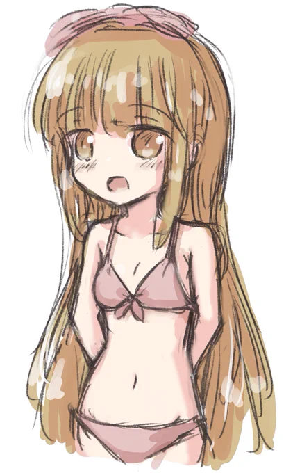 水着よしのん。  #デレステ