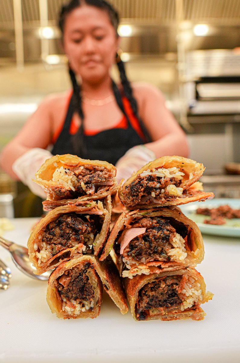 PrinceAbous's tweet photo. ASTORIA! Here's everything you need to know for our pop up on July 26th!

Grilled cowboy ribeyes w/ Thai chimi can be reserved via the link in bio 

Our smash burgers and limited edition scallion pancake burritos can be purchased on site 

32-86 Steinway Street
7PM to 11PM https://t.co/avnODrlaqu