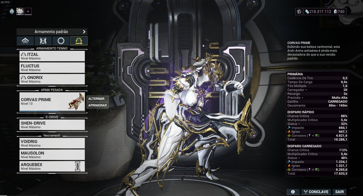 shenpanda_'s tweet photo. Protea Prime montada na archgun passando pra te lembrar que faltam 6 dias para a Tennocon 2024! @PlayWarframe https://t.co/jgnAhFAiHW