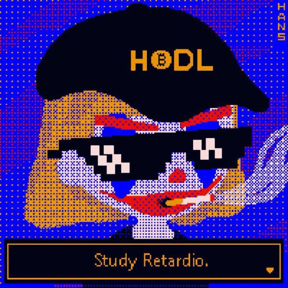 shahh's tweet photo. Solana NFT projects have been building for years and raising money just to get flipped by a collection named “Retardio”

Lesson in there https://t.co/k61bR847sW