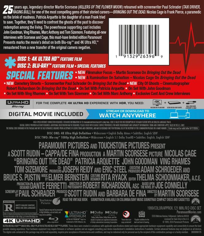 PhysMediaHQ's tweet photo. 🇺🇸 Pre-Order Alert!! Paramount Presents: Bringing Out the Dead in stunning 4K UHD + Blu-Ray + Digital Copy now on Amazon USA! Release: Sept 17!
https://t.co/wPUwJoOuwO
#BringingOutTheDead #ParamountPresents #NicolasCage #4KUHD #BluRay #DigitalCopy #AmazonUSA #PreOrder https://t.co/95yGv3clh0
