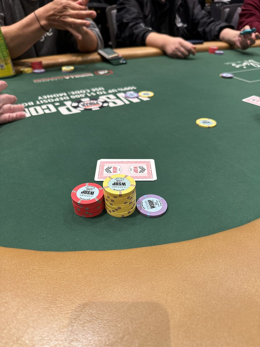 thegambleranon's tweet image. Let’s run deep in this @WSOP 777! #onetime