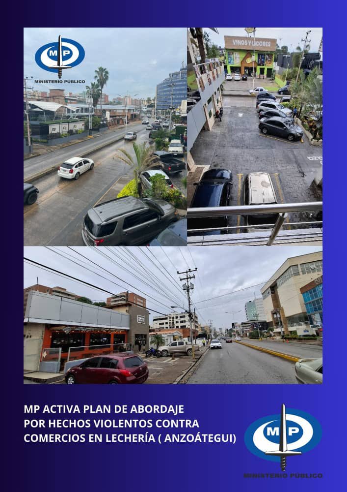 #ahora 

El <a href="/MinpublicoVEN/">Ministerio Público venezolano</a> luego de recibir diversas denuncias sobre las vandálicas acciones realizadas por jovenes que se dedicaban a lanzar objetos contundentes contra locales comerciales, transeúntes y comensales de los mismos:

1) Hemos activado exitosamente un  plan de