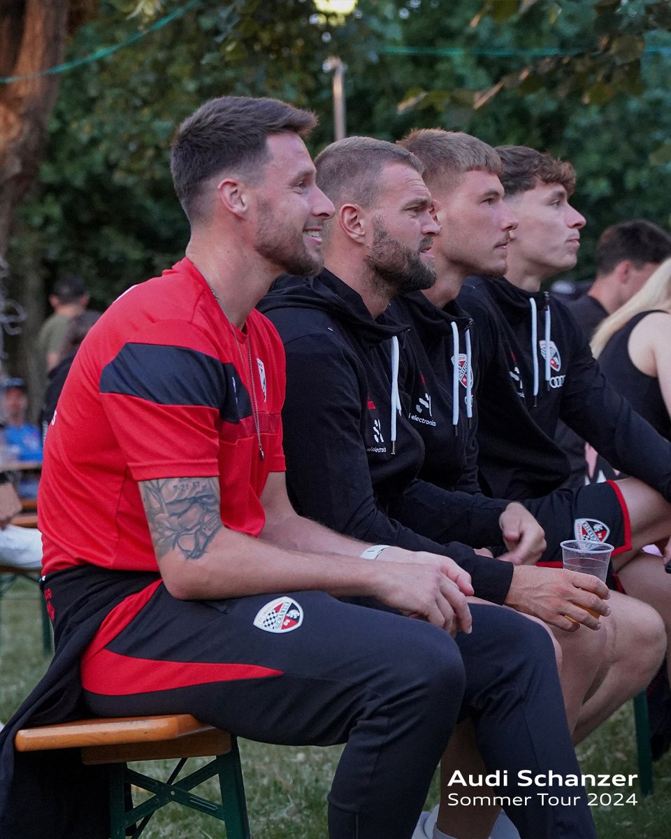Schanzer's tweet image. About Last Night ⚫️🔴 

#AudiSchanzerSommerTour2024 #publicviewing