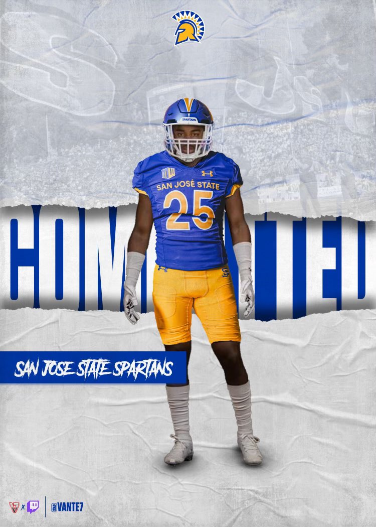 Vante7Twitch's tweet image. TODAY IS THE DAY 🤩 FIRST REBUILD IN EA CFB IS…..

SAN JOSE ST! GO SPARTANS 🛡️
#SPARTANUP