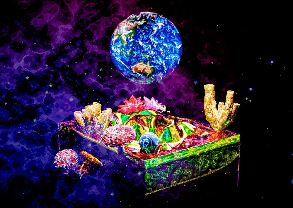 rndmprxjcts's tweet image. Exoplaneta 3.16.19.1.12 🪸 🐌 🪐

#art #randomprojects #blender #3d #b3d #photoshop #space #exoplaneta #coral #caracol #setas #trip #nebulosa #galaxy #earth #caos #saturation #creative #artedigital #rndmpjcts #poetic #pshyco