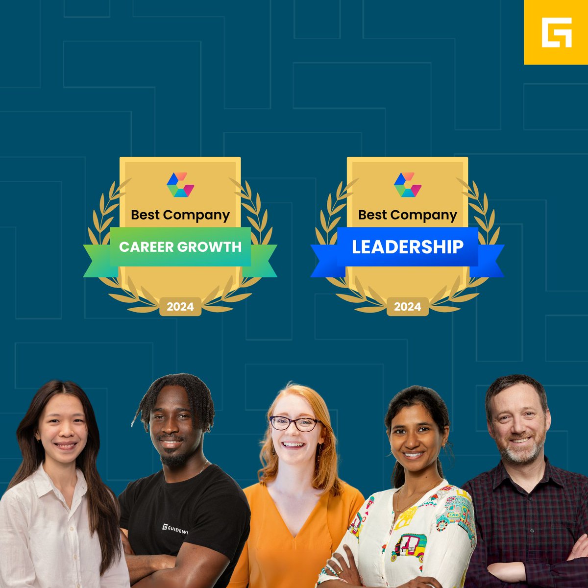 robinson_ag's tweet image. Guidewire focuses on career growth and continuous learning, and it shows! We were recognized by Comparably as one of the best companies in 2024 to grow professionally, and with the best Leadership team. #InsideGuidewire