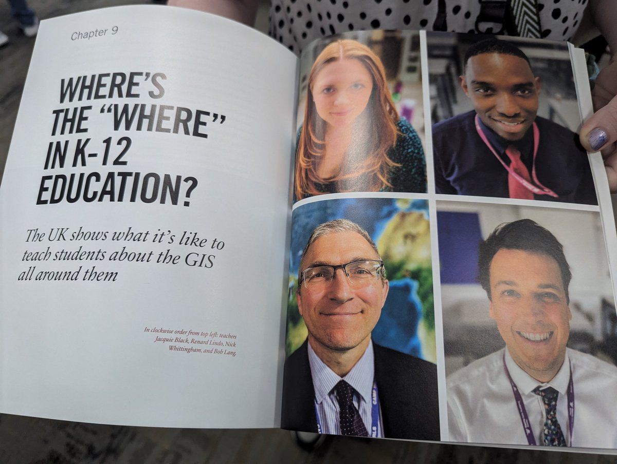 geogologue's tweet image. Aaaah look at this @MissBlackGeo @BobLangGeog @HarrisFedGeog - an advance copy of the Geography of Hope here at the Esri merch store! Your stories of how you #TeachWithGIS here for the 21 000 GIS users expected on site to see!!