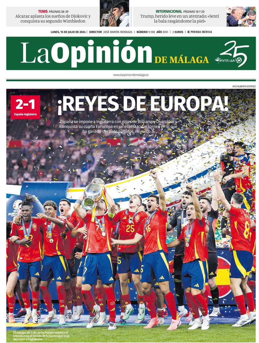 opiniondemalaga's tweet photo. Compartimos nuestra portada de hoy https://t.co/YA6aIlhVe5