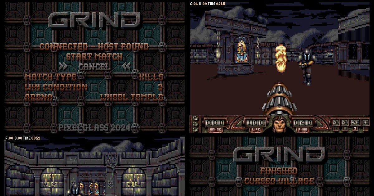 YouMakeRobots's tweet image. Grind - An epic first person shooter for Amiga 500 gets another playable tease! dlvr.it/T9b9LV