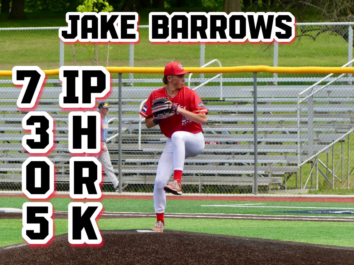 Complete Game Shutout 🔥

Dominate performance from uncommitted ‘25 <a href="/JakeBarrows99/">Jake</a> 

@MMWCOLORADO