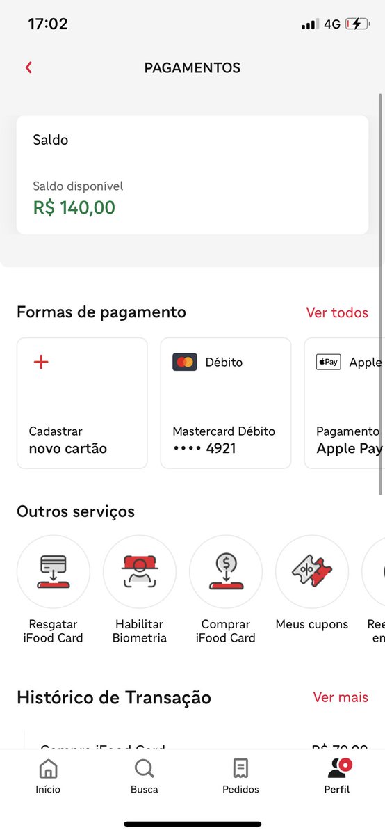 pedrorauldo7's tweet image. Gift card ifood 140$ metade do preço me chama vem 🔥🔥
