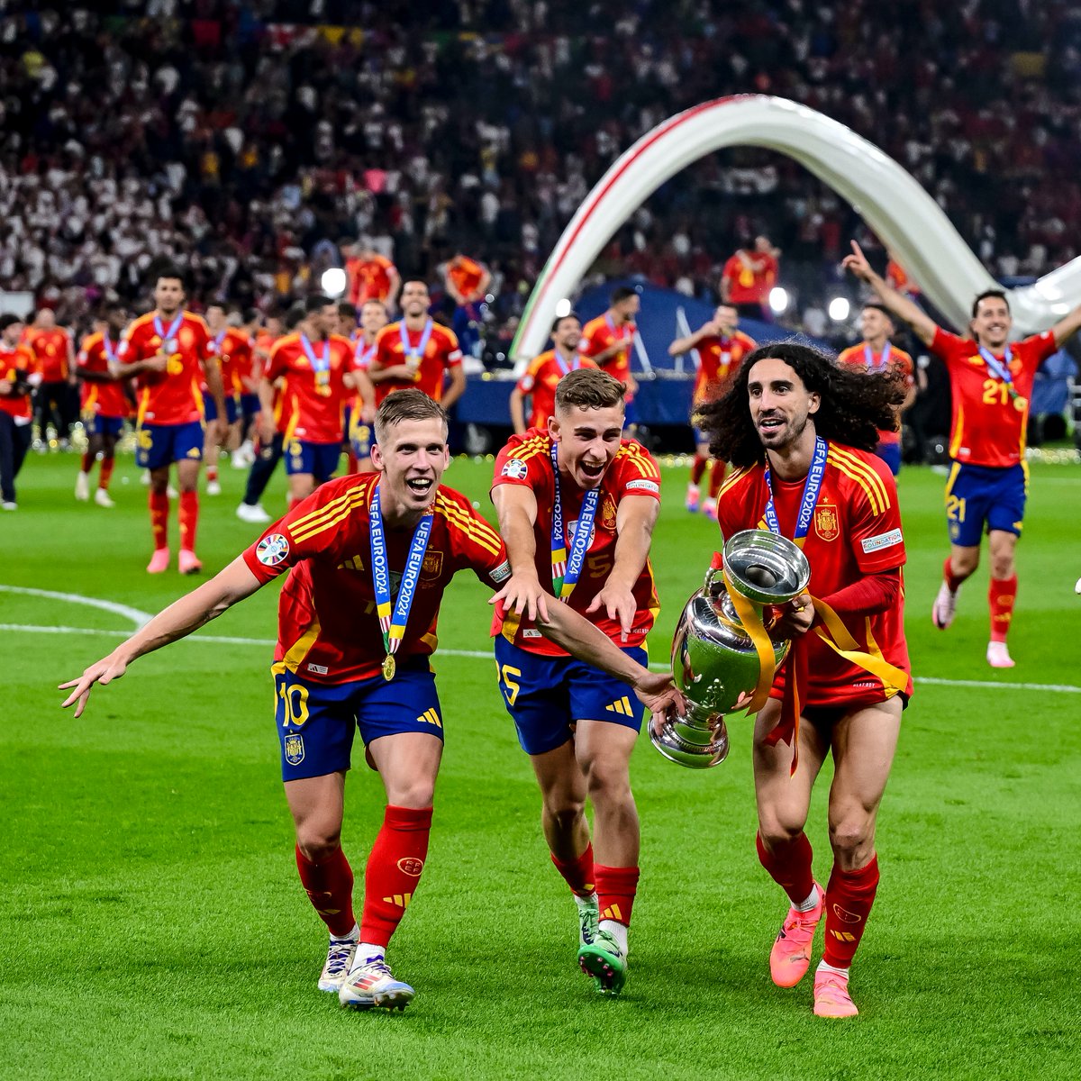 DAZN_ES's tweet photo. IT'S COMING HOME 🇪🇸

#EURO2024 https://t.co/RnlWo4R3c1
