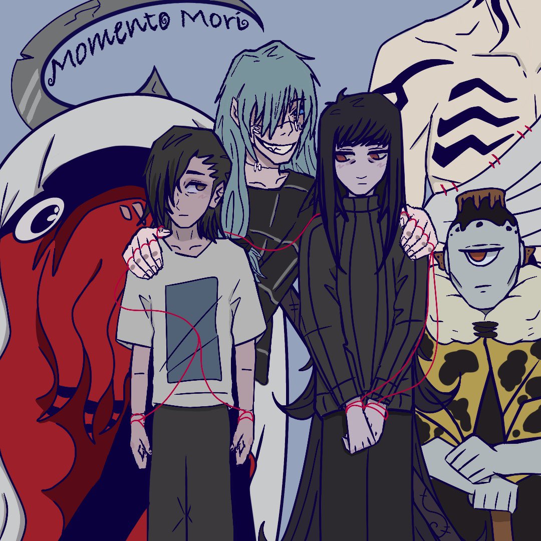 fourteenturtles's tweet photo. My fanmade comic has been named “Momento Mori”🖤
I typically post weekly on insta. Will post panels here if you guys are interested!
#JujutsuKaisen #mahito #disastercurses #hanami #dagon #jogo https://t.co/FGCYoxfCsj