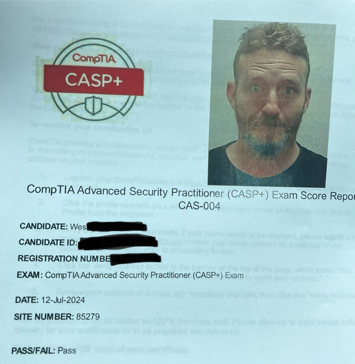 Macher_Gaming's tweet photo. Only 2 years in Cybersecurity on an Incident Response team and I look 20 years older π One more @CompTIA certification in the bag.
With this cert, Iβm moving on from my current role to join an organizationβs internal red team. #IAmRoot #Cyber https://t.co/RyRuD2kAGe