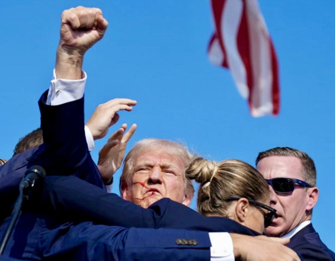 desibuzzcanada's tweet photo. Was LONGLEGS Behind Trump Asassination  Attempt?

Was the fictional serial killer from the just released super-hit horror film LONGLEGS behind the attempted assassination of former US president Donald Trump? 😂 Trump was born on July 14, 1946! 
https://t.co/C3UmnMciHF https://t.co/FARWQF8h29