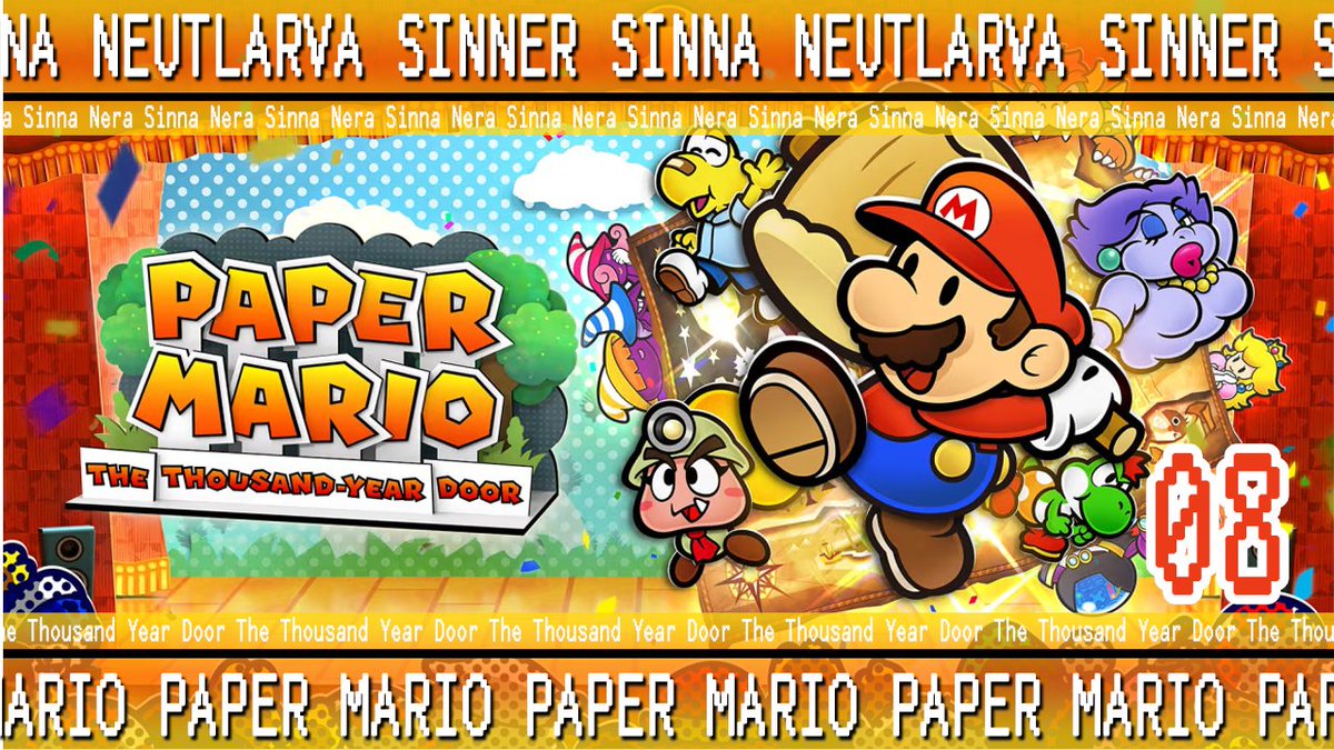 sinna_sinner's tweet photo. Best Partner, Admiral Bobbery has finally joined us! So time for a quick stream to finish up the chapter! Come on in and say hi o3o!

https://t.co/6uq24UE5RW
https://t.co/IQROPDxkKh 

#paper_mario #thethousandyeardoor #switch #sinna #youtube #twitch https://t.co/YbQiUDPfJC