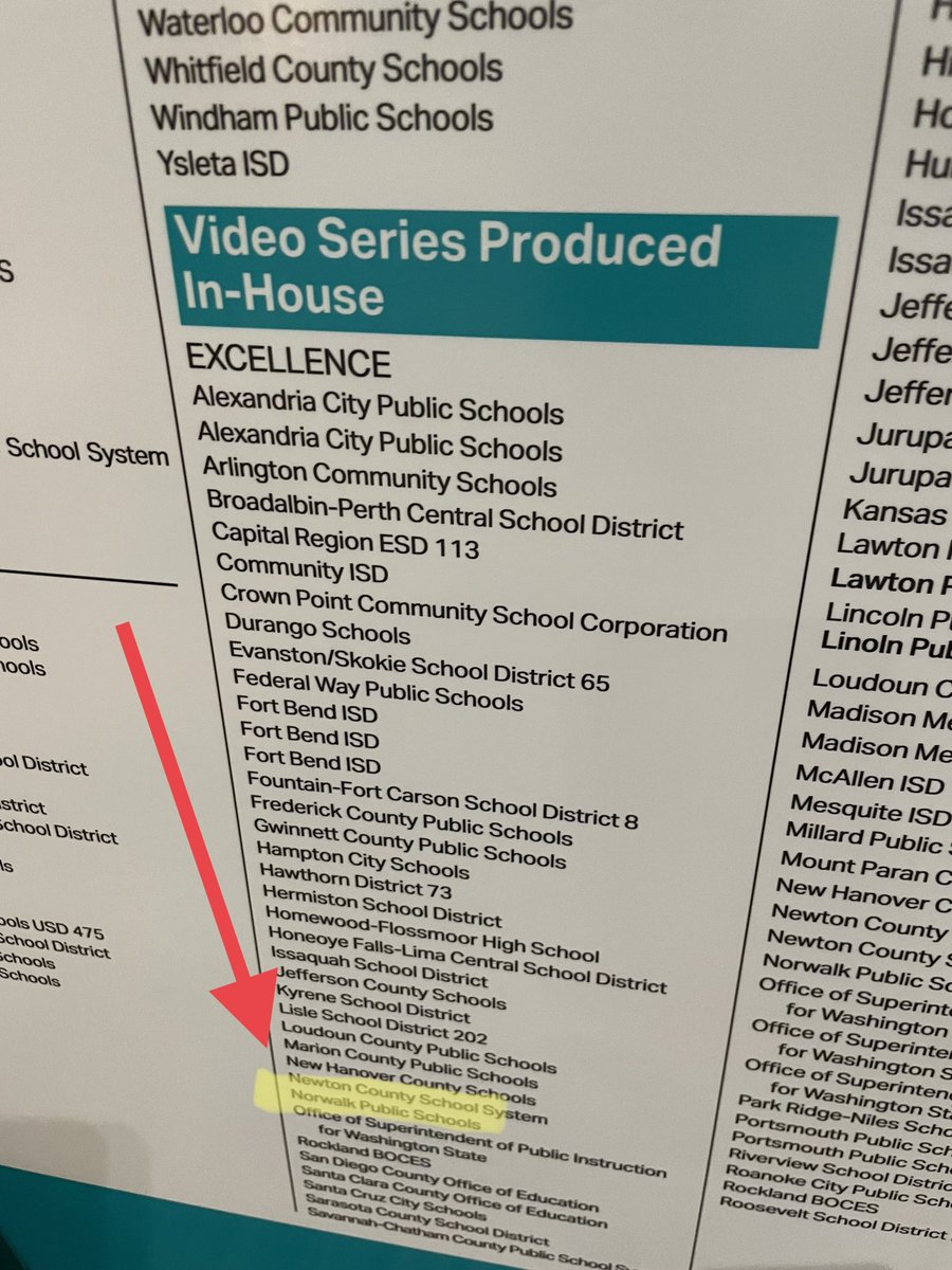 mogie242's tweet photo. Finally made it to my first @NSPRA. #New2NSPRA We are Finding Common Grounds in #Seattle at #NSPRA2024, and I’ve already found that alongside some other award-winning districts across the country. Shout out to our team at @NorwalkPS for our 9 award-winning publications. https://t.co/t9kNxcXGK1