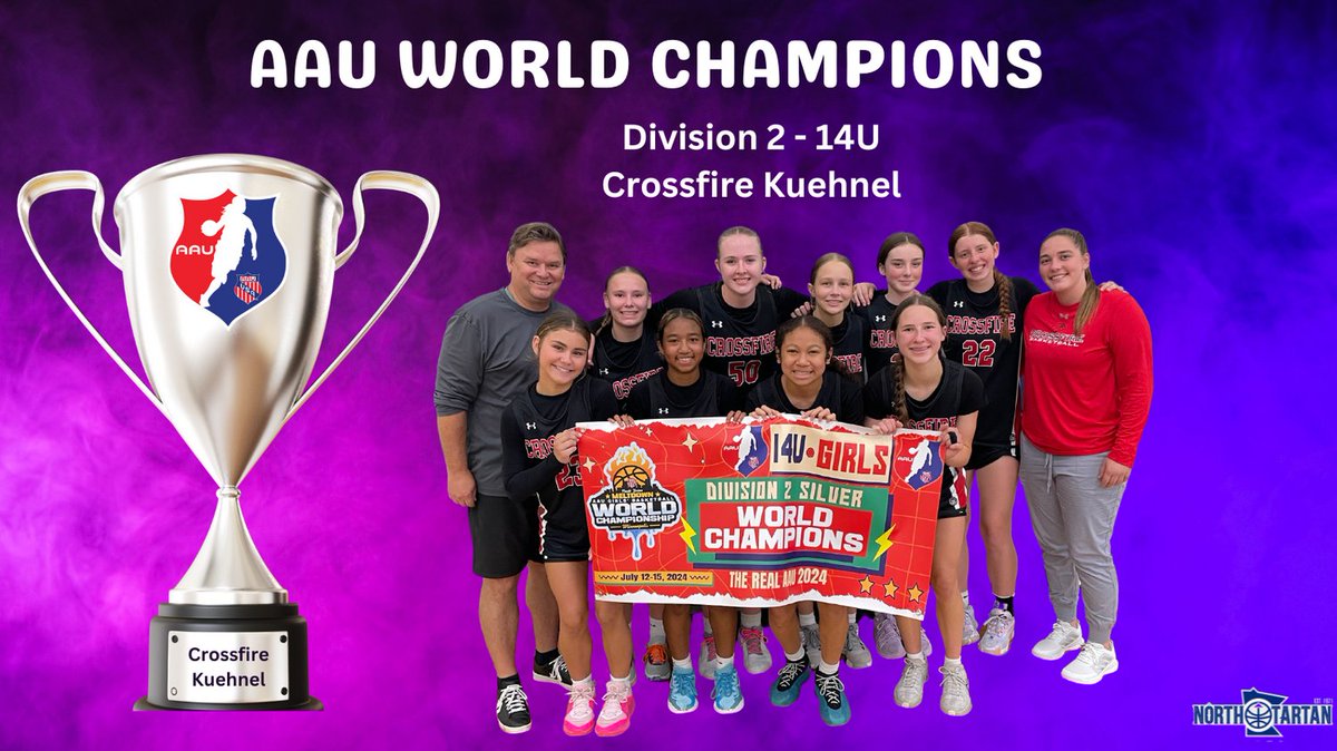 A champion has been crowned!! Congratulations to the Meltdown AAU World Champions <a href="/CrossfireGHoops/">Crossfire Girls Hoops MN AAU</a> Kuehnel!!