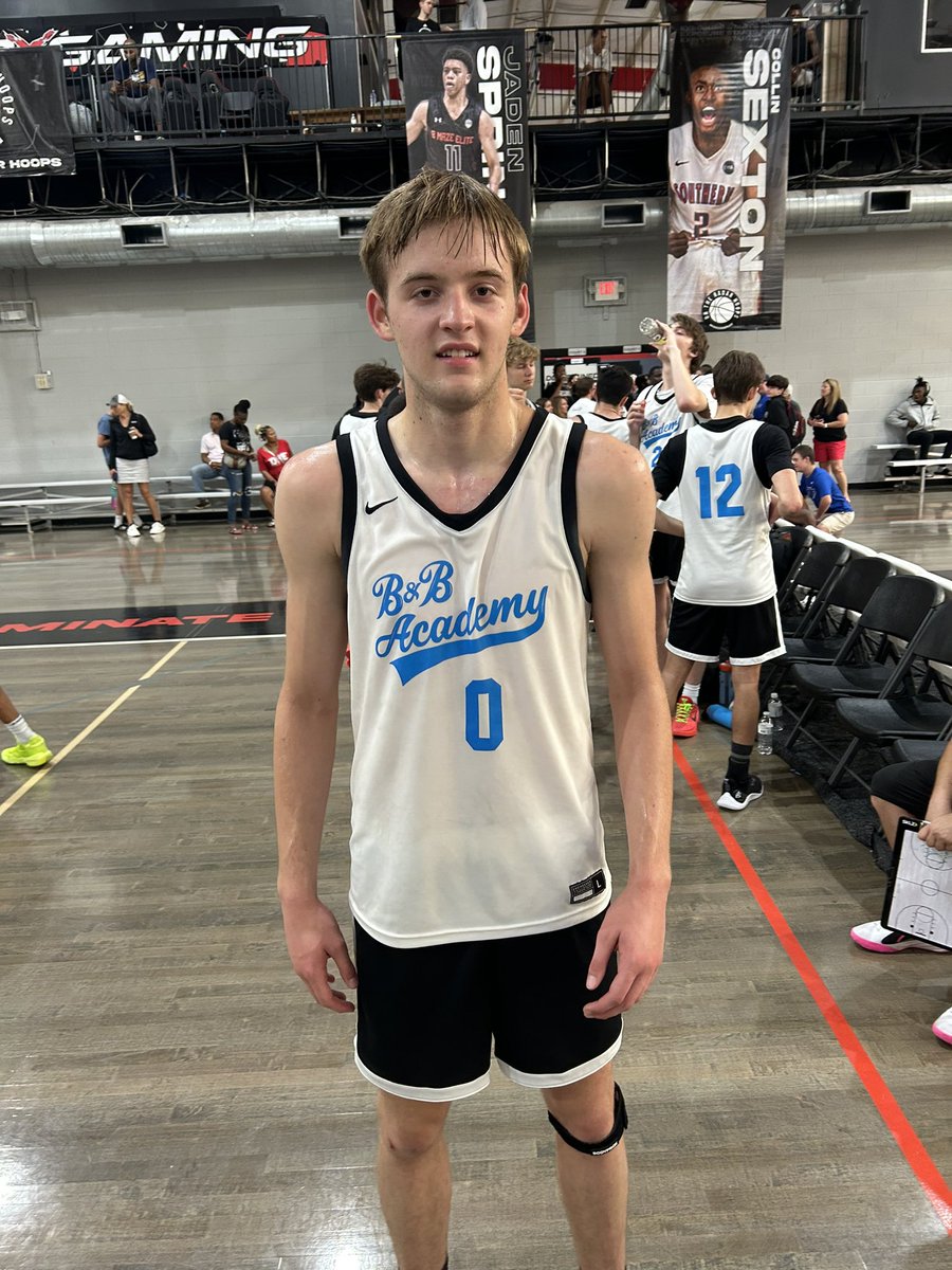 Welchy Report (@thewelchyreport) on Twitter photo Elijah eschmeyer of B&B Academy will be a nice forward on the next level. He’s super long, lean and active. He knocks down the 3 very well and can guard on the perimeter or down low!
<a href="/EEschmeyer0/">Elijah Eschmeyer</a> Elijah eschmeyer of B&B Academy will be a nice forward on the next level. He’s super long, lean and active. He knocks down the 3 very well and can guard on the perimeter or down low!
<a href="/EEschmeyer0/">Elijah Eschmeyer</a>