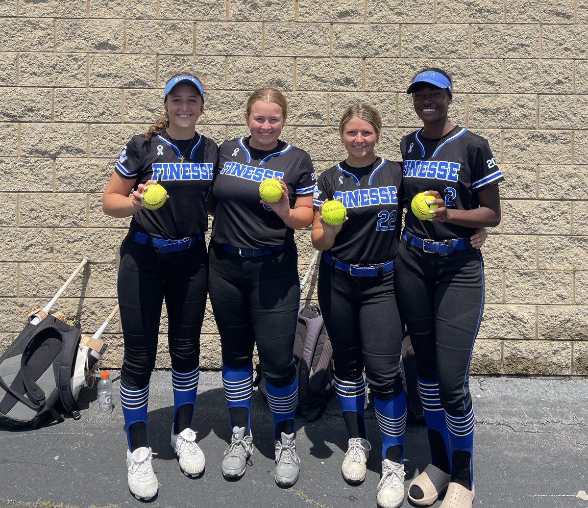 Finesse 18u Burras (@finesse18burras) on Twitter photo Pitching, hitting & timely plays led to championship Sunday play again! Thanks to <a href="/avery_arwood/">Avery Arwood</a> for joining <a href="/izzy_deveau/">Izzy Deveau</a> & <a href="/EmmaPrahin/">Emma Prahin</a> to lead from the circle. <a href="/StoopsElla/">Ella Stoops</a> <a href="/EmmaPrahin/">Emma Prahin</a> <a href="/GribbenPatelyn/">Patelyn Gribben</a> <a href="/_RileyB24/">Riley Bohanon '24</a> contributed with the long balls!!💣TN here we come!!🥎💙🤍 Pitching, hitting & timely plays led to championship Sunday play again! Thanks to <a href="/avery_arwood/">Avery Arwood</a> for joining <a href="/izzy_deveau/">Izzy Deveau</a> & <a href="/EmmaPrahin/">Emma Prahin</a> to lead from the circle. <a href="/StoopsElla/">Ella Stoops</a> <a href="/EmmaPrahin/">Emma Prahin</a> <a href="/GribbenPatelyn/">Patelyn Gribben</a> <a href="/_RileyB24/">Riley Bohanon '24</a> contributed with the long balls!!💣TN here we come!!🥎💙🤍