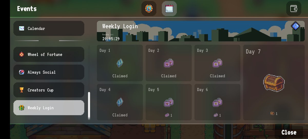 Lil reminder, dont forget your daily log in
#SpellborneCreate <a href="/spellborne/"></a>