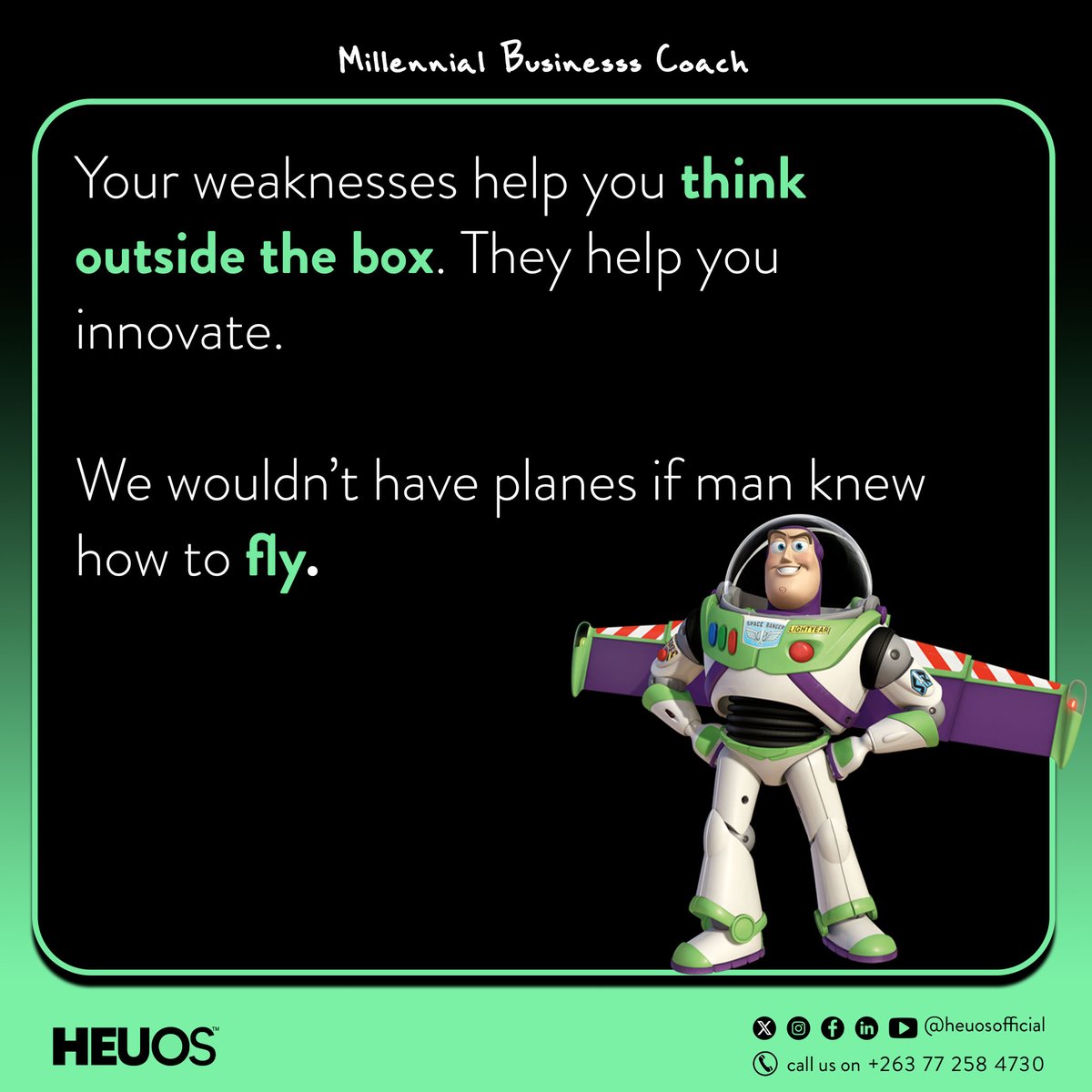 HeuosOfficial's tweet photo. Identify your weaknesses, innovate around them. It is the only way to grow [2/2] https://t.co/Kdm351ivSn