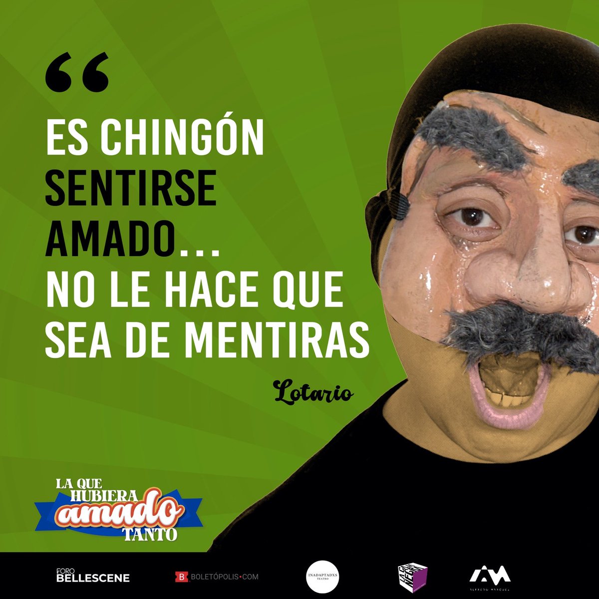 ForoBellescene's tweet photo. ⚠️GRAN ESTRENO⚠️
"LA QUE HUBIERA AMADO TANTO"❤️
📆Del 19 de julio al 9 de agosto de 2024
Viernes ⏰20:00 horas
¿Será la indicada para Odilón y dejara atrás la soltería?
🎟 EN TAQUILLA Y @boletopolis https://t.co/a7CS9YMGpD
#mujerperfecta #parejaideal #amorverdadero #amorcomprado https://t.co/55vLCLDPSE