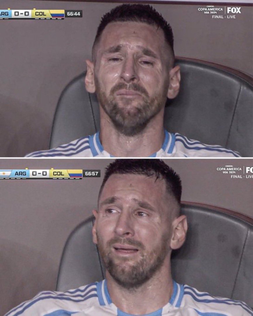 AbuOmar_FCB's tweet photo. تبكي وانت من أعدت لهم أمجادهم ؟
تبكي وأنت أعدت لهم الكوبا ؟
تبكي وأنت جلبت لهم الفينالسيما ؟
تبكي وأنت من جعلتهم أبطال العالم وجبت المونديال ؟ 

تبكي وأنت صنعت إرث وتاريخ لن يتجرأ أي لاعب بعدك أن يفعل مافعلته يا ميسي؟ https://t.co/9TNfQAfwmk