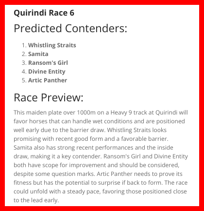 hotbets365's tweet image. Quirindi #Quaddie legs