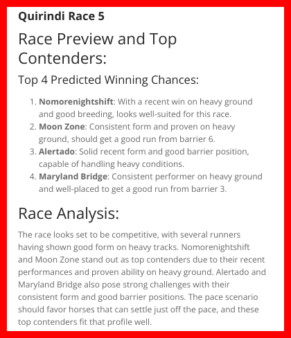 hotbets365's tweet image. Quirindi #Quaddie legs