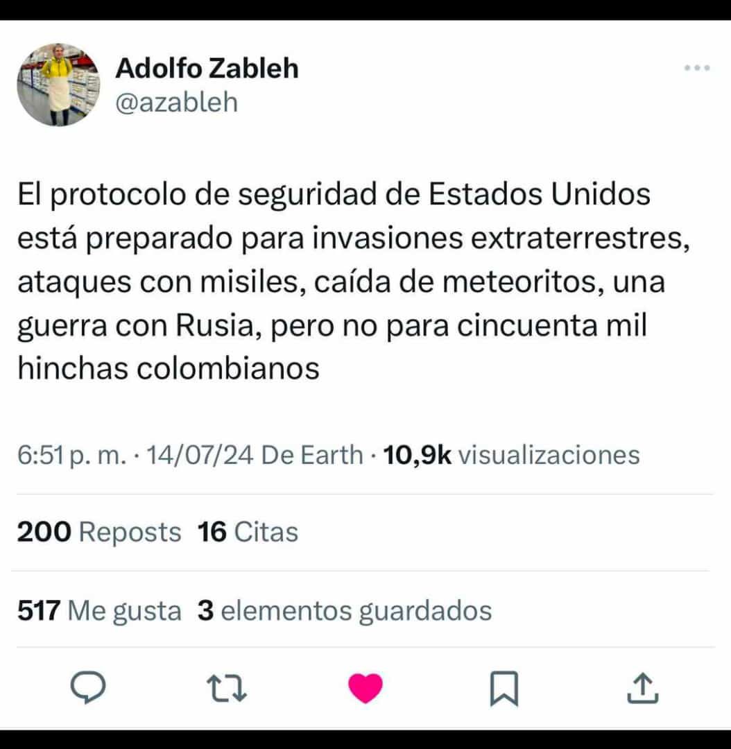 Francisco Carvajal tweet media