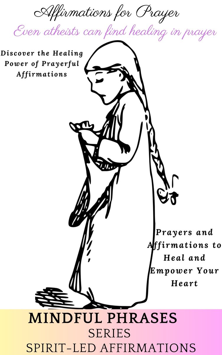 Mindful_Phrases's tweet image. Even atheists can find healing in prayer
📚tinyurl.com/2je98m36
Affirmations for Prayer

Recommended for These People
"Affirmations for Prayer" is ideal for:

Spiritual Seekers
If you're looking for daily prayer affirmations to deepen your spiritual practice, this book