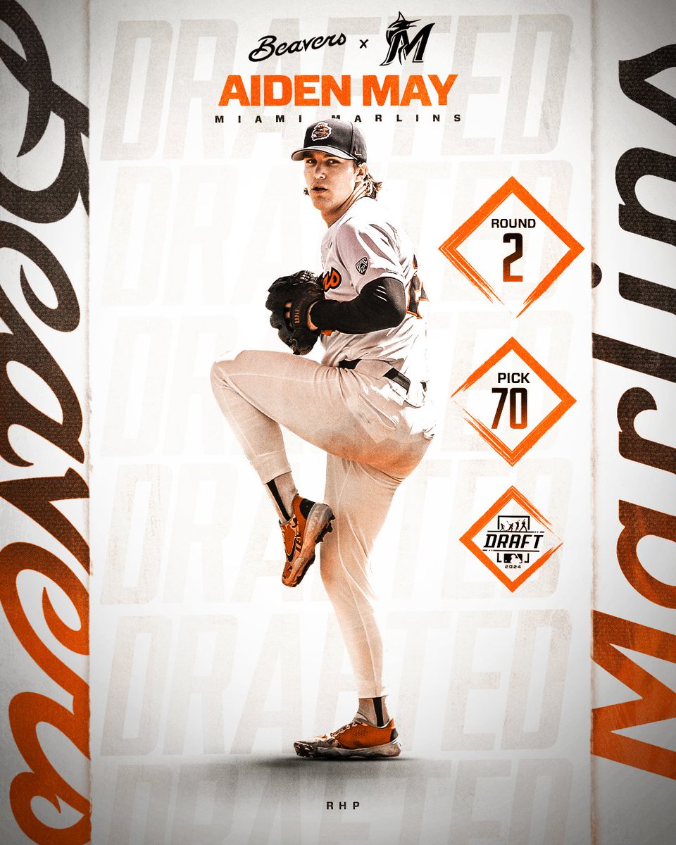 BeaverBaseball's tweet photo. Dominated in Corvallis, ready for the East Coast.

May in the second to the Marlins!

#GoBeavs https://t.co/uDLxoCPW47