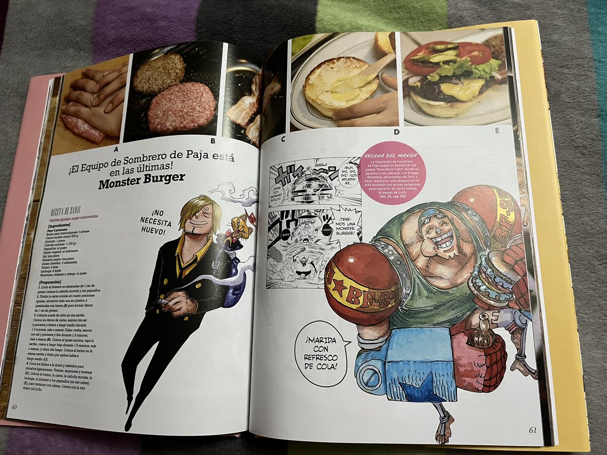 AndresMasteer's tweet photo. Mi esposa me regaló el libro de cocina de Sanji! 

Estoy muy feliz :) tengo un par de ideas que vienen de este libro en agradecimiento a su regalo. 

Muchas gracias, amor! https://t.co/7M1PpsHcAH