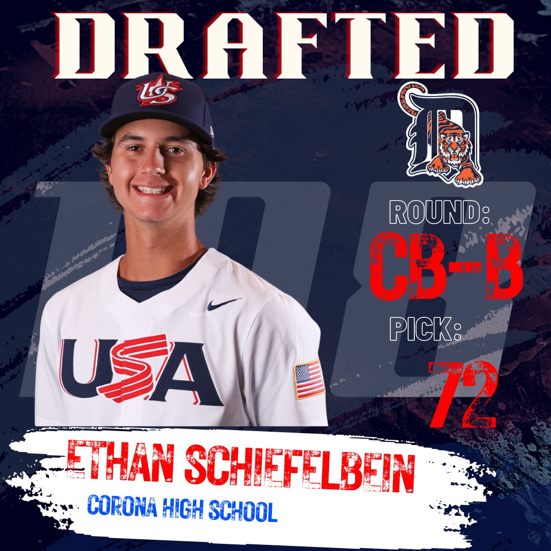 THE SAVAGE. 

Congratulations <a href="/EthanSchief27/">Ethan Schiefelbein</a> 🎉 One of the smartest and most competitive players in the entire draft! The <a href="/tigers/">Detroit Tigers</a> got a good one!

#mlbdraft #the108way