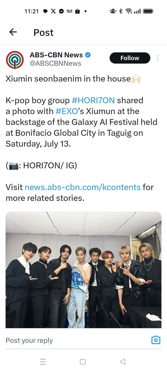 Global pop idol tlaga sila, pwedeng KPOP at PPOP 😅😁🫶 #HORI7ON