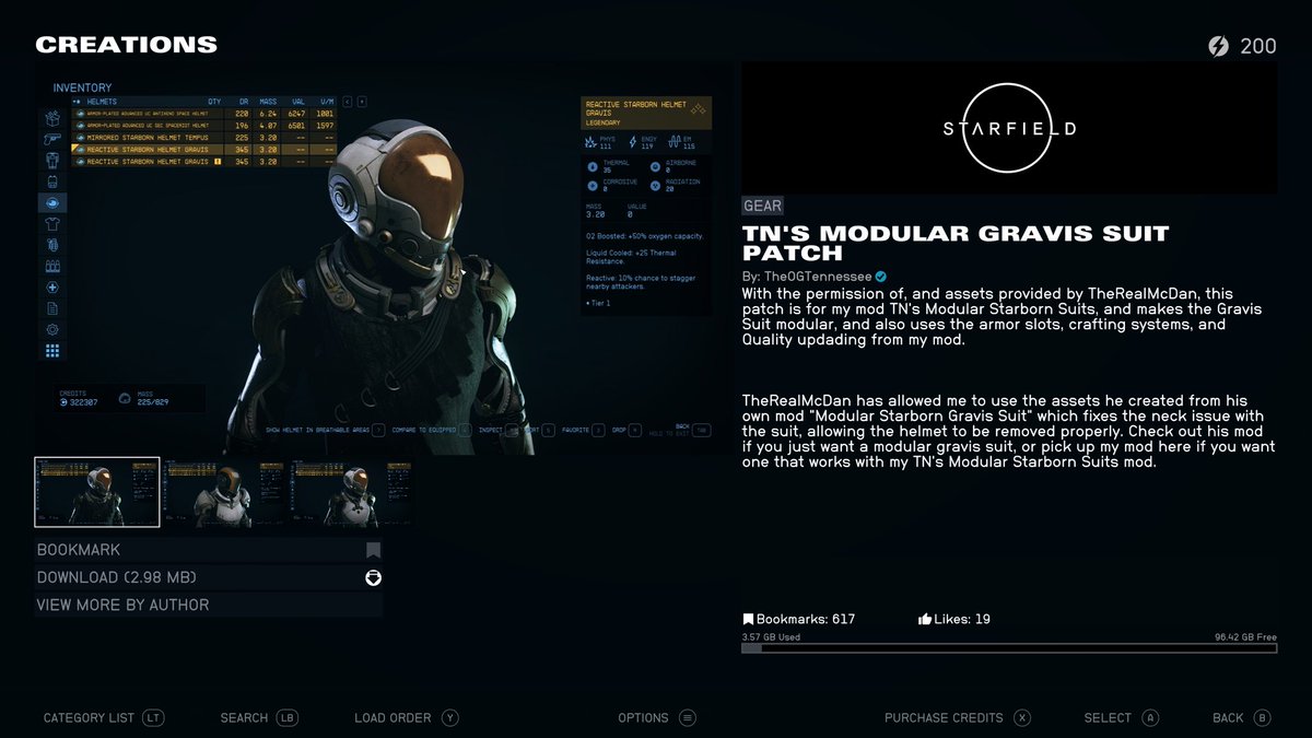 ttvDoctorJay's tweet photo. MOD ALERT:
This mod causes audio issues in game and game crash.
#XboxSeriesX #XboxGamePass #XboxShare #Bethesda #SpaceExploration #creationmods #mods https://t.co/uRiwysdWDM