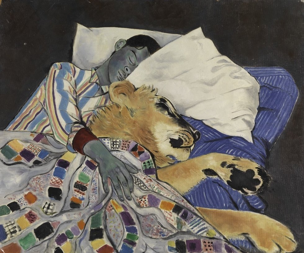 sovietsoleri's tweet photo. Jean Cocteau. "Sommeil Hollywoodien," 1953. https://t.co/Jx5tanRX5m