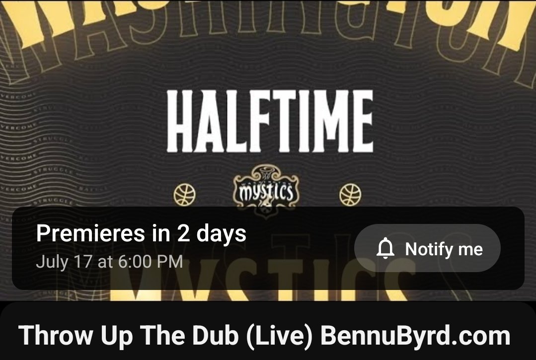 🚨 New Music Dropping !! Halftime Show video drop!!
Only at BennuByrd.com