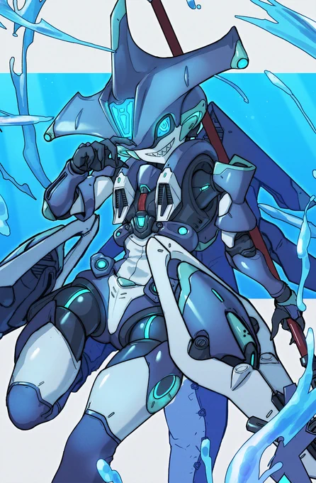 #海の日 なので海っぽい子再掲