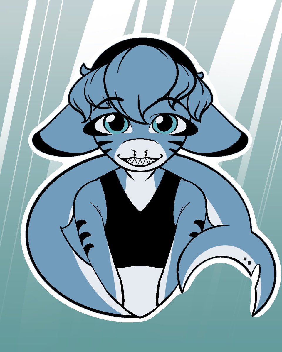 DoodleBloop's tweet photo. Sharkie by @ Hazelizbeth on #artfight 

#artfight2024stardust #artfightstardust #art #digitalart #anthro #shark https://t.co/Hn4eP68LIK