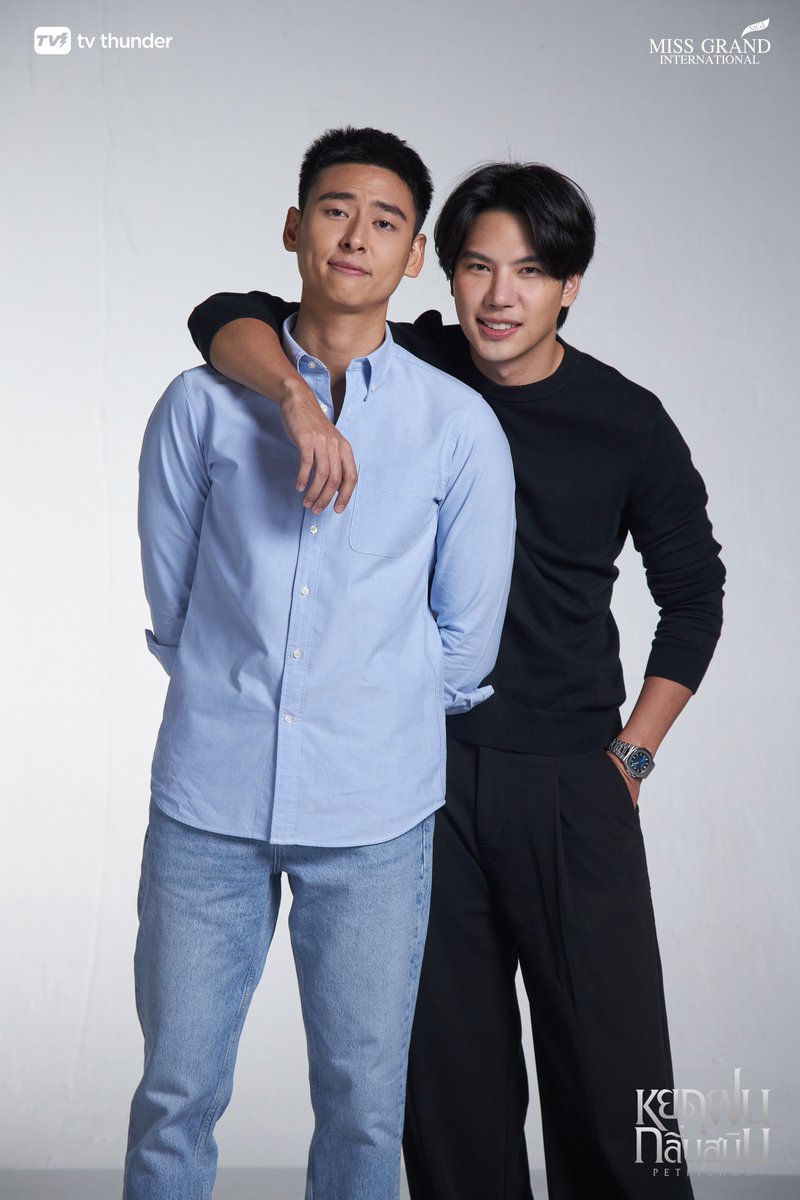 SERIESPETRICHOR's tweet photo. มากันเป็นคู่จะได้ไม่เหงา 
#ซีรีส์หยดฝนกลิ่นสนิม 
#PetrichorTheSeries https://t.co/u2E6F5OTyn