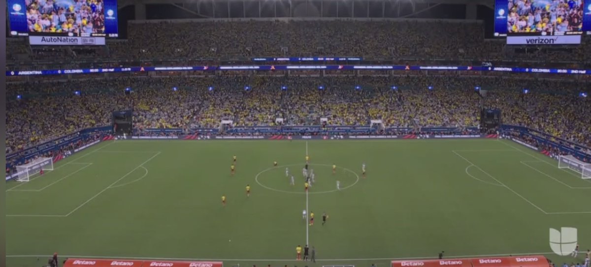 finanzacontable's tweet photo. Inicia el 1er Tiempo Extra
🇨🇴Sale: James Rodriguez
🇨🇴Entra: J. Quintero
Final #CopaAmerica2024
Argentina 🇦🇷 0 🆚 0 🇨🇴Colombia
#LaAlbiceleste #LosCafeteros
🏟️ Hard Rock Stadium, Miami
#CopaAmerica2024 #Argentina #Conmenol #Colombia #Fútbol #VamosArgentina #VamosColo https://t.co/roMW0cUzGK
