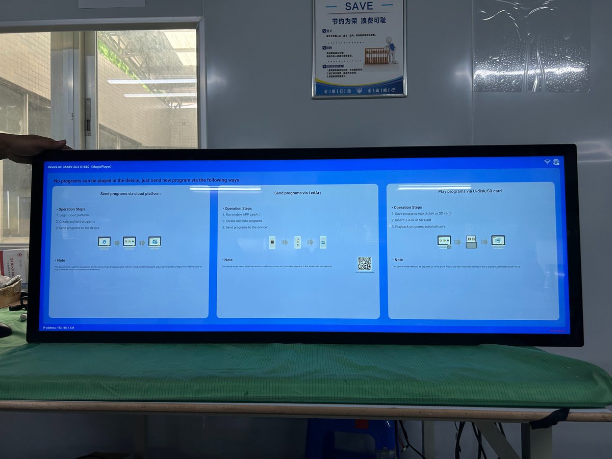JasmineChen502's tweet image. We provide a 12.2&apos;&apos;~86&apos;&apos; stretched display, that can be customized in any size you need to meet your demand.

#stretchedbardisplay #barlcddisplay #lcddisplay #digitalsignage #digitalsignagesolutions #ultrawidedisplay #starvisualdisplay
#shelfedgedisplay