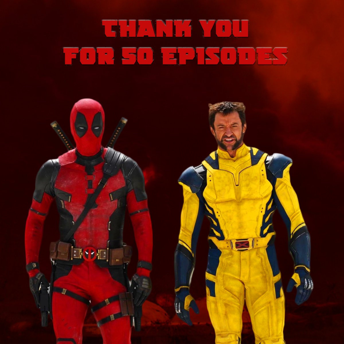Listen3000's tweet photo. 🚨 GIVEAWAY ALERT 🚨
To Celebrate our 50th Episode we're giving away 2 tickets to #DeadpoolAndWolverine plus T-Shirts from our upcoming merch collection

To Enter
- Follow us
- RT + like this post
-Bonus entry leave us a 5-Star review on Apple/Spotify (screenshot reply below) https://t.co/nRBmYHXu5t