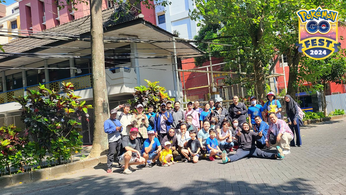 PokemonGoApp's tweet photo. As the sunset moves across the globe 🌐, #PokemonGOFest2024: Global comes to an end.

📍 Indonesia, Thailand, Philippines, Australia https://t.co/XzoJqpTtOf