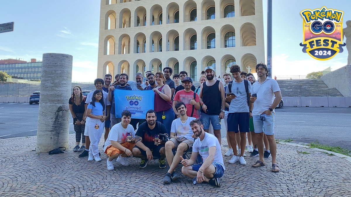PokemonGoApp's tweet photo. A huge thank-you to the millions of Trainers all around the world who participated in the biggest Pokémon GO event of the season with #PokemonGOFest2024: Global.

📍 Italy, Germany, France, Belgium https://t.co/srSHyhsjXe